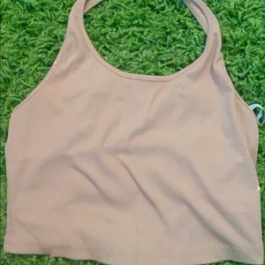 Crop halter top